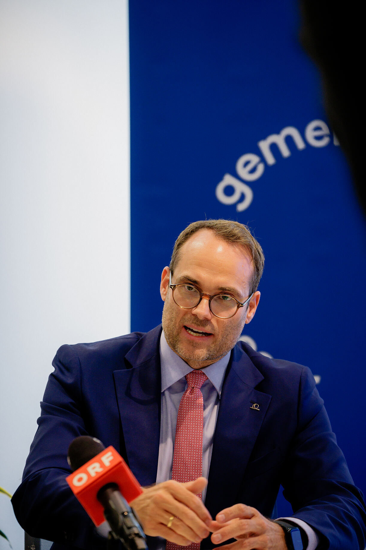 René Knapp beim UNIQA Pressebriefing am 8. September 2026