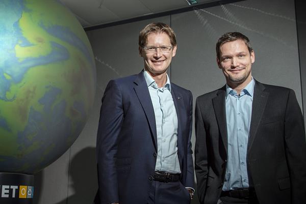 Andreas Kößl, Vorstand UNIQA Österreich und Michael Fassnauer, CEO von UBIMET