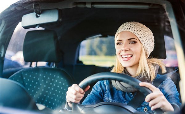 Aufgepasst! Junge Autofahrer