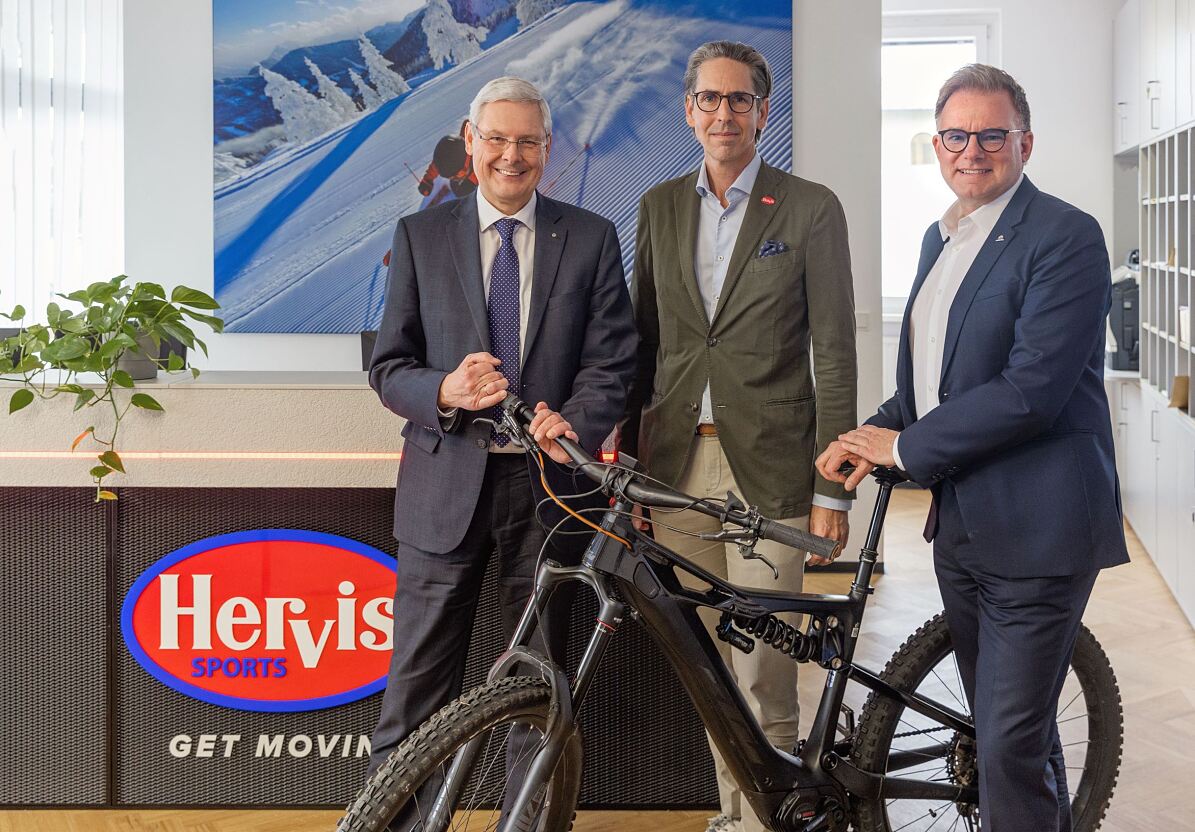 Kooperation Fahrradversicherung Hervis