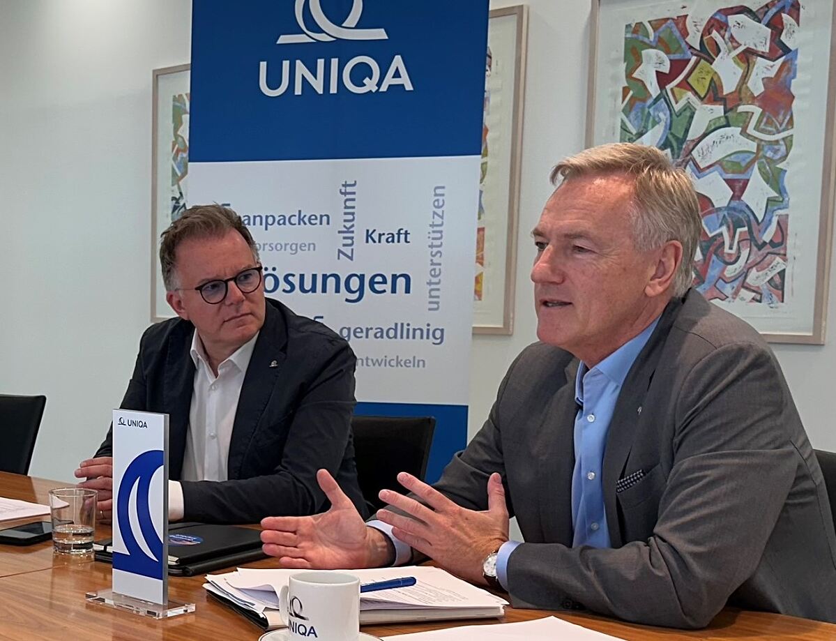 Peter Humer und Hannes Kuschnig