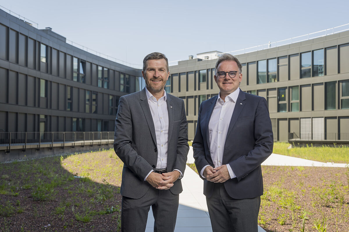 Josef Pöchtrager und Peter Humer